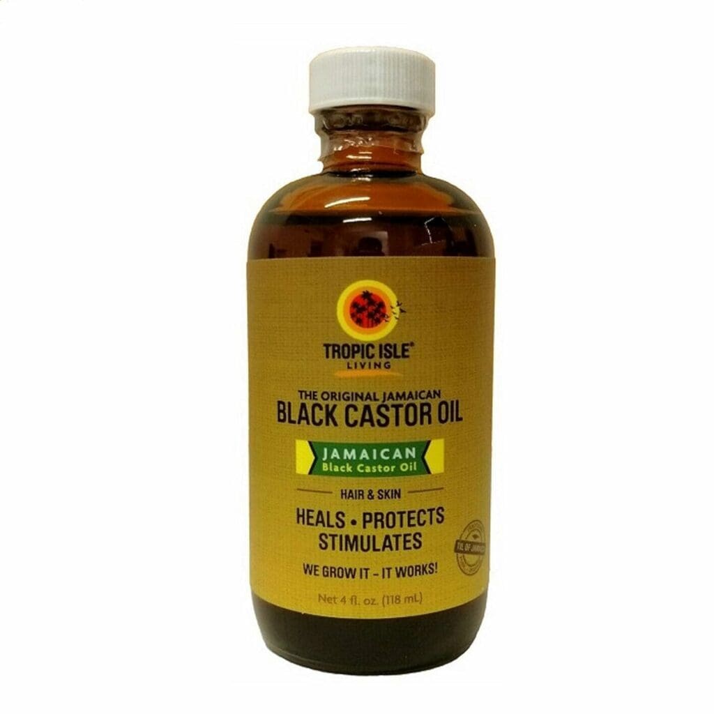 All Natural Jamaican Black Castor Oil | Rich in Vitamin E, Omega Fatty Acids and Minerals | For Hair Growth Oil, Skin Conditioning, Eyebrows  Eyelashes, Scalp and Nail Care | Grow, Strengthen, Moisture  Repair - Glass Bottle 8oz (Pack of 2)