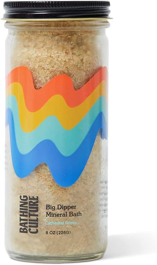 Bathing Culture - Organic Big Dipper Mineral Bath | Natural, Biodegradable, Sustainable, Vegan Personal Care (8 oz | 227 g)